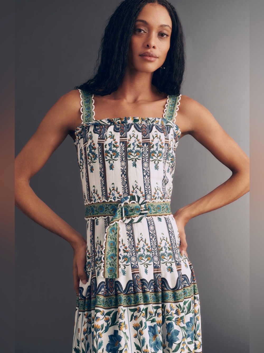 Farm Rio Manoela Midi Dress - Picture 3 of 8